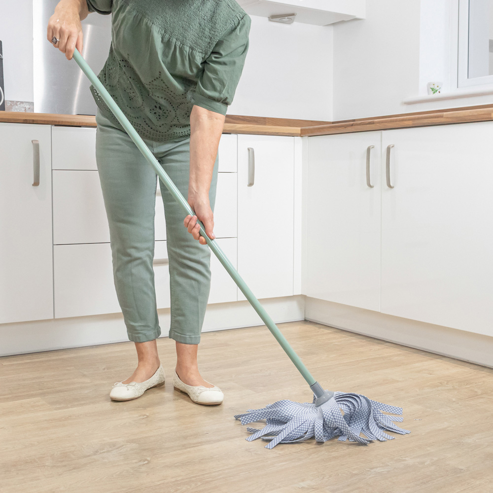 JVL Cleaning Green Synthetic Mop Image 5