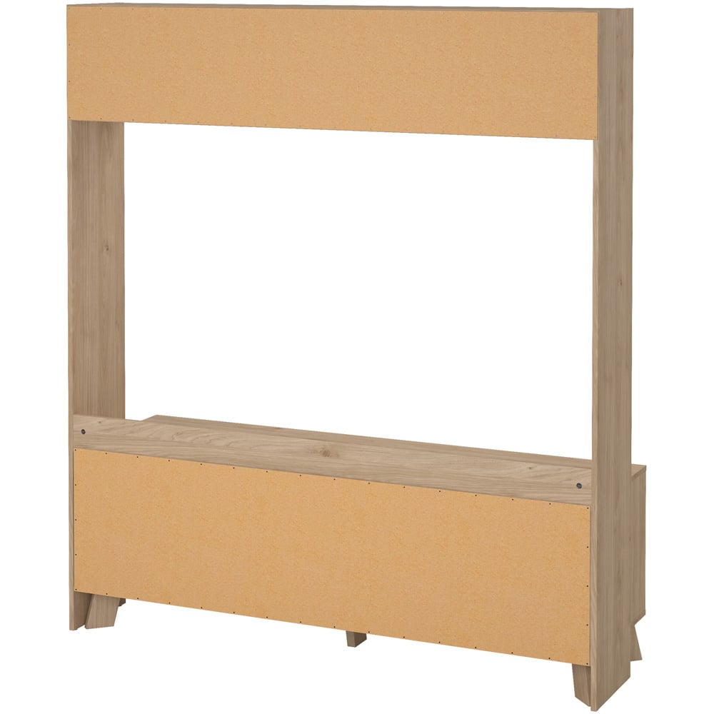 Furniture To Go Ikast 2 Door White and Brown TV Unit Image 5