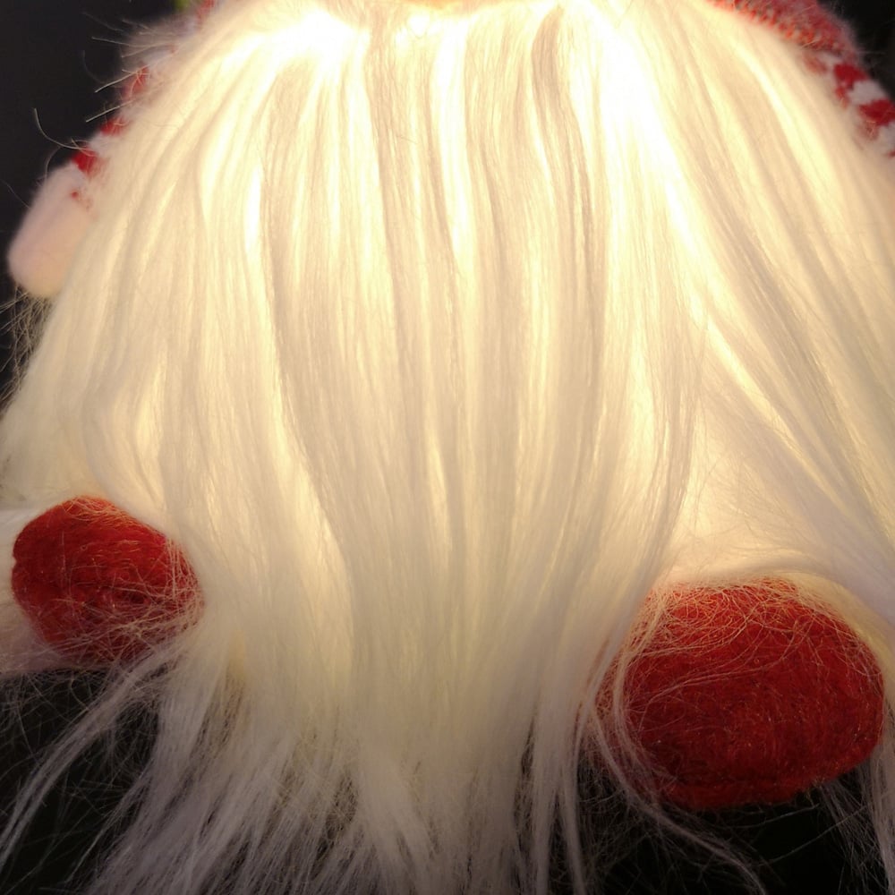 Samuel Alexander Light Up Red Christmas Standing Gonk Decoration Image 4