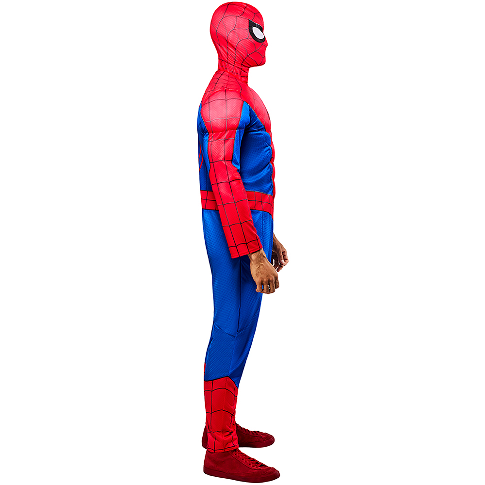 Spider-Man Brand New Day Adult Deluxe Muscle Padded Costume Small Image 3