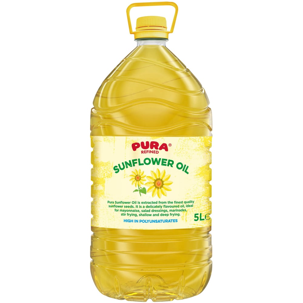 Pura Sunflower Oil 5L Image