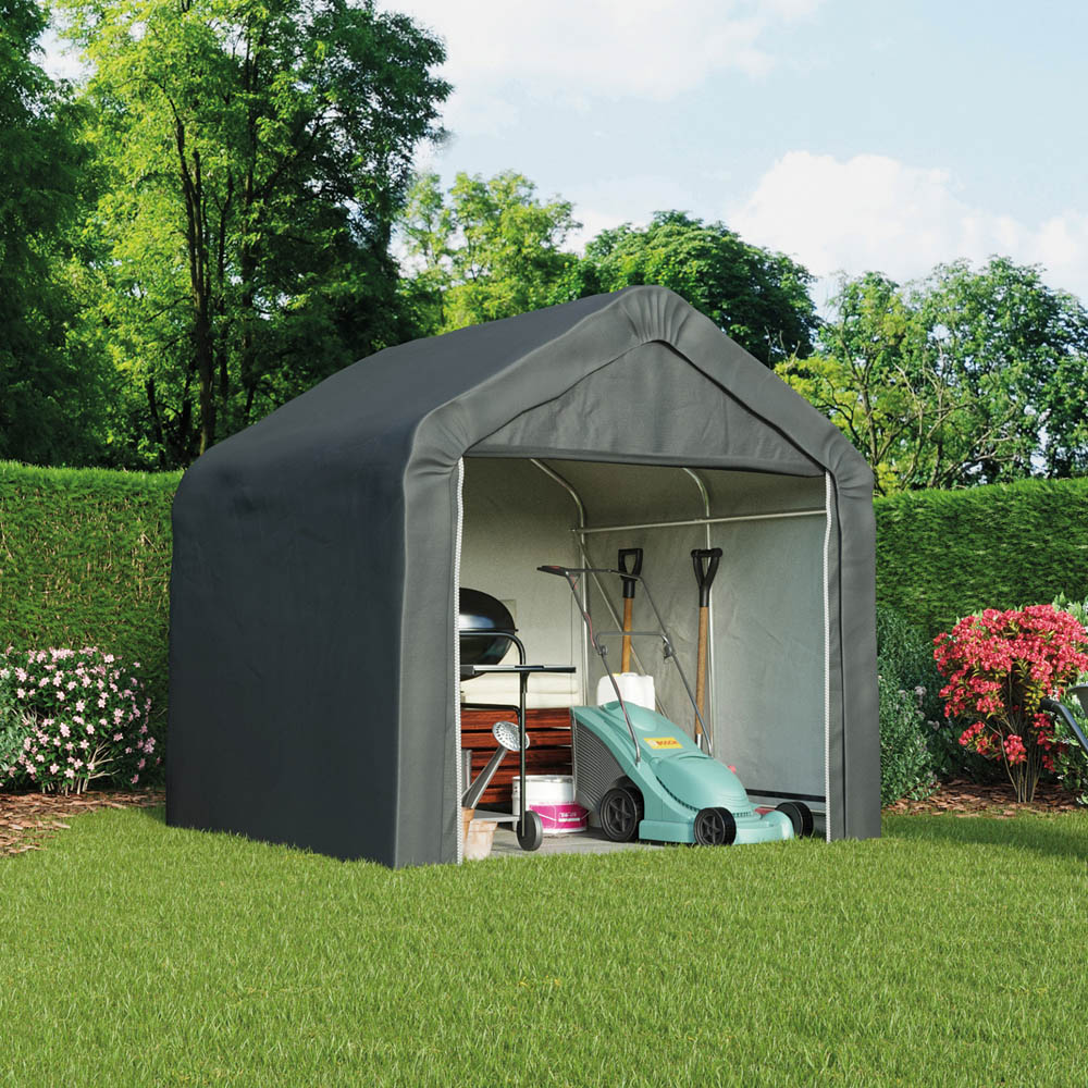 Garden Gear 6 x 6ft Heavy Duty PE Cover Shed Image 2