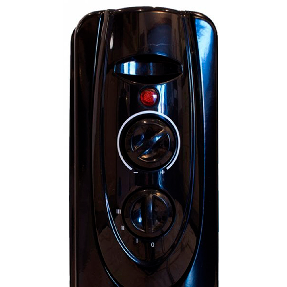 Jack Stonehouse Black Portable Oil Filled Radiator 2000W Image 3