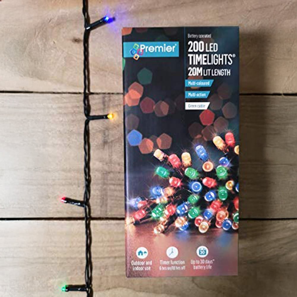 Premier 200 Multicolour LED String Light 20m Image 6