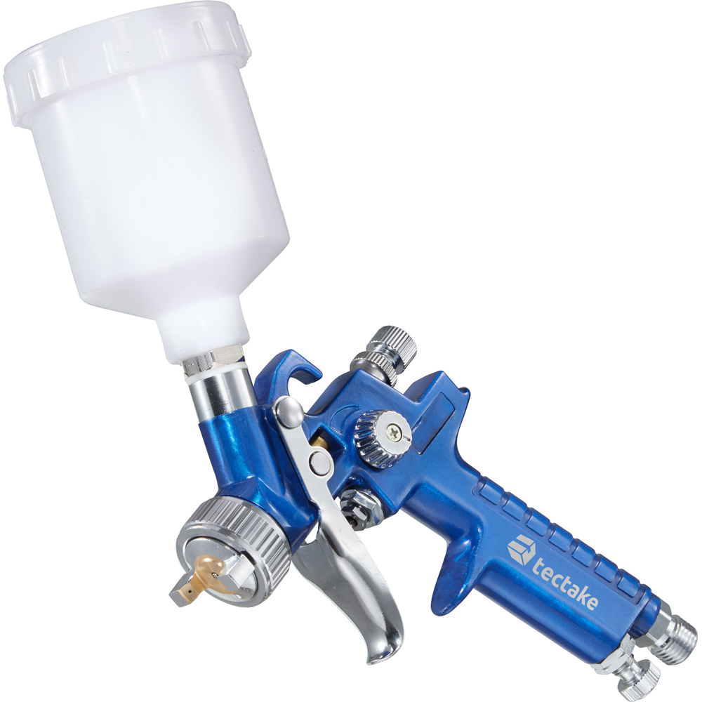 tectake 2 Piece HVLP Paint Spray Gun Set with Plastic Case Image 6