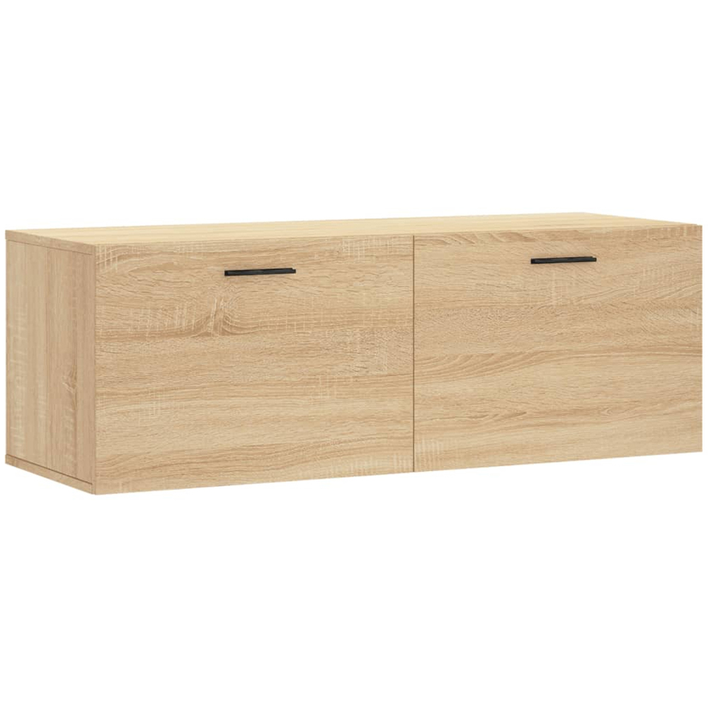 vidaXL 2 Door Sonoma Oak Wall Cabinet Image 2