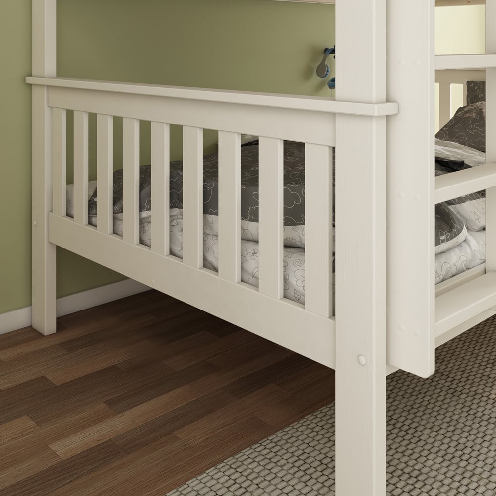 Oslo Quadruple White Bunk Bed Image 3
