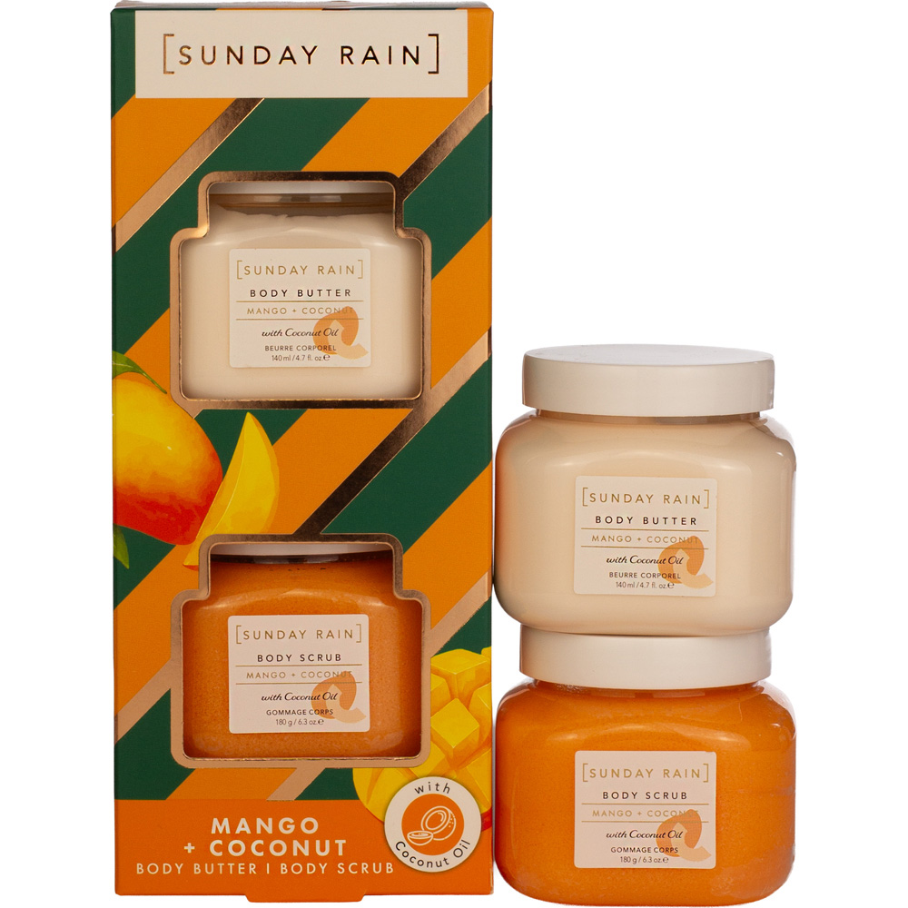 Sunday Rain Mango and Coconut Duo Scrubs Image 3