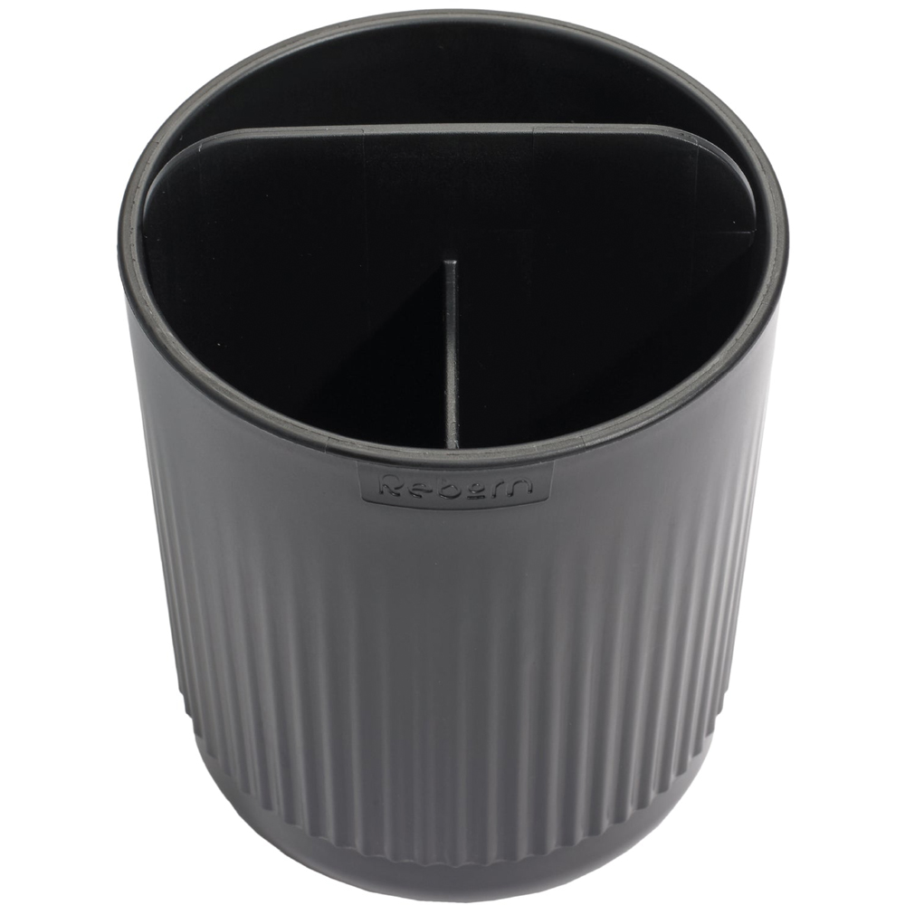ReBorn Dark Grey Recycled Plastic Toothbrush Holder Image 4