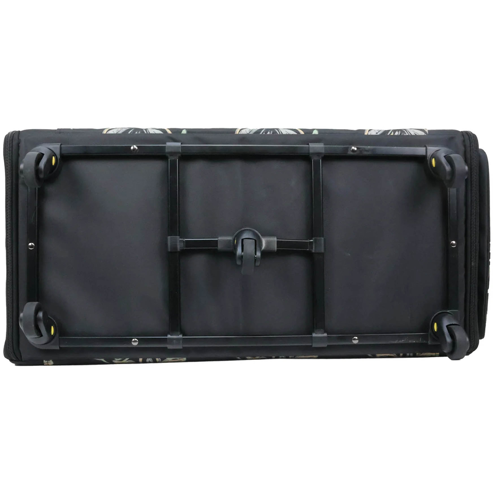 Everything Mary EVM14451-1 Jumbo Floral Collapsible Rolling Sewing Machine Case 71 x 35 x 36cm Image 3