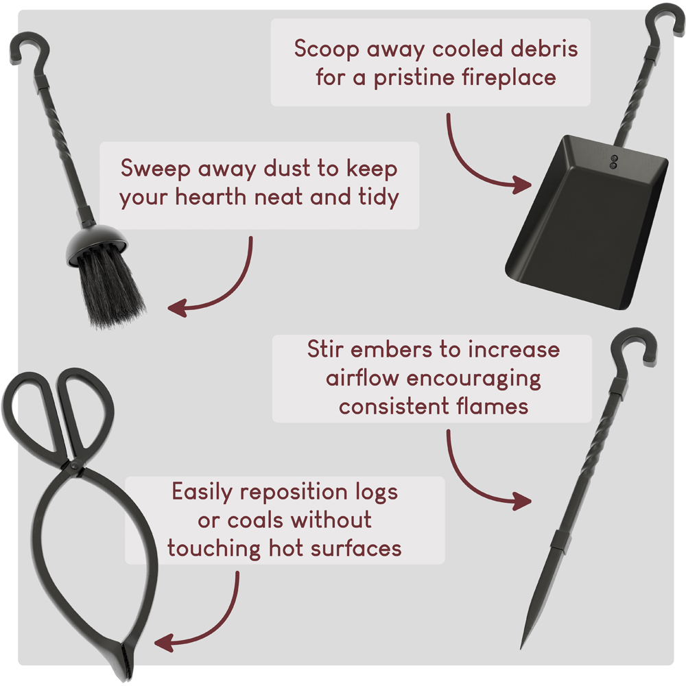 Fire Vida 5 Piece Fleur De Lys Companion Image 4