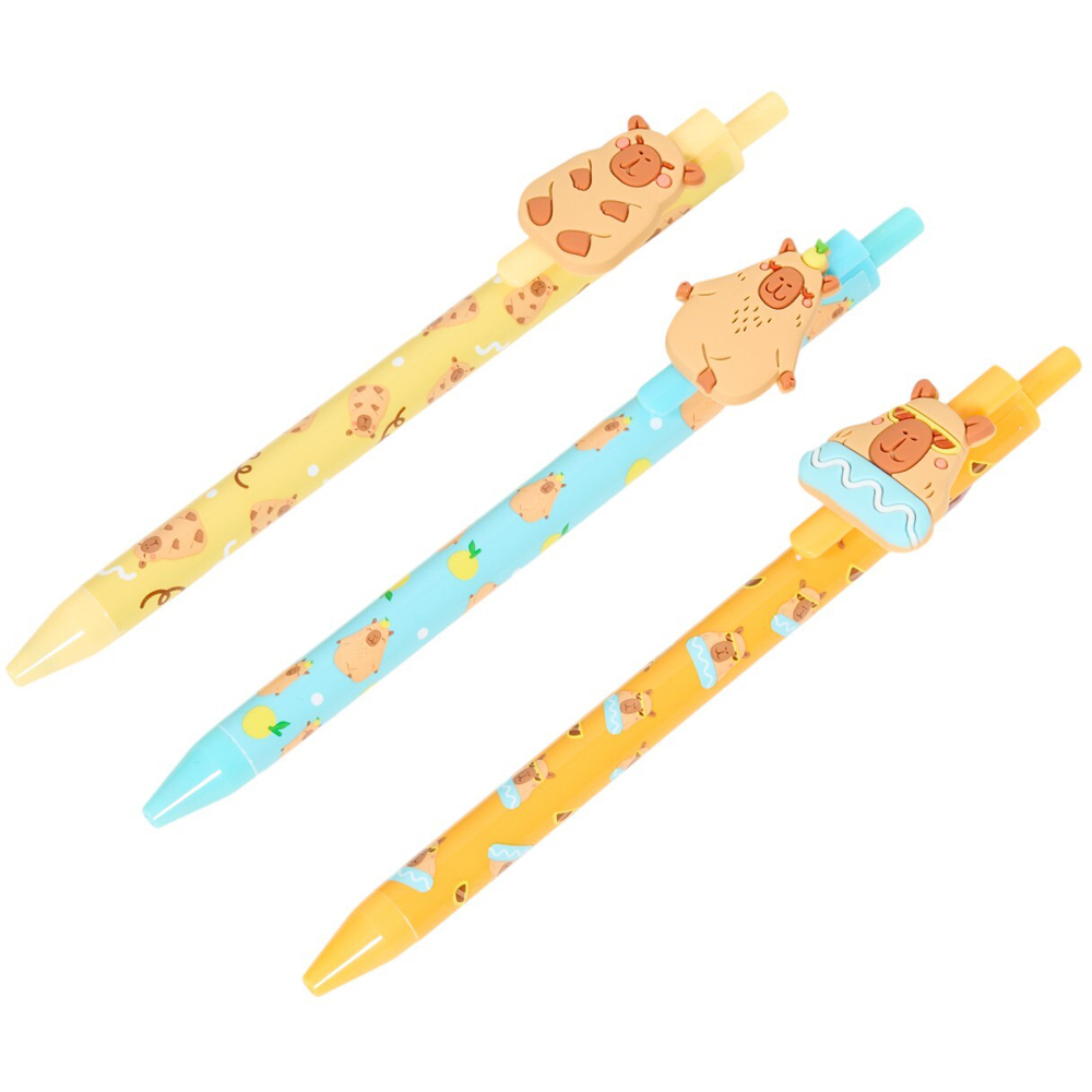 Pack of 3 Capybara Pens Image 3