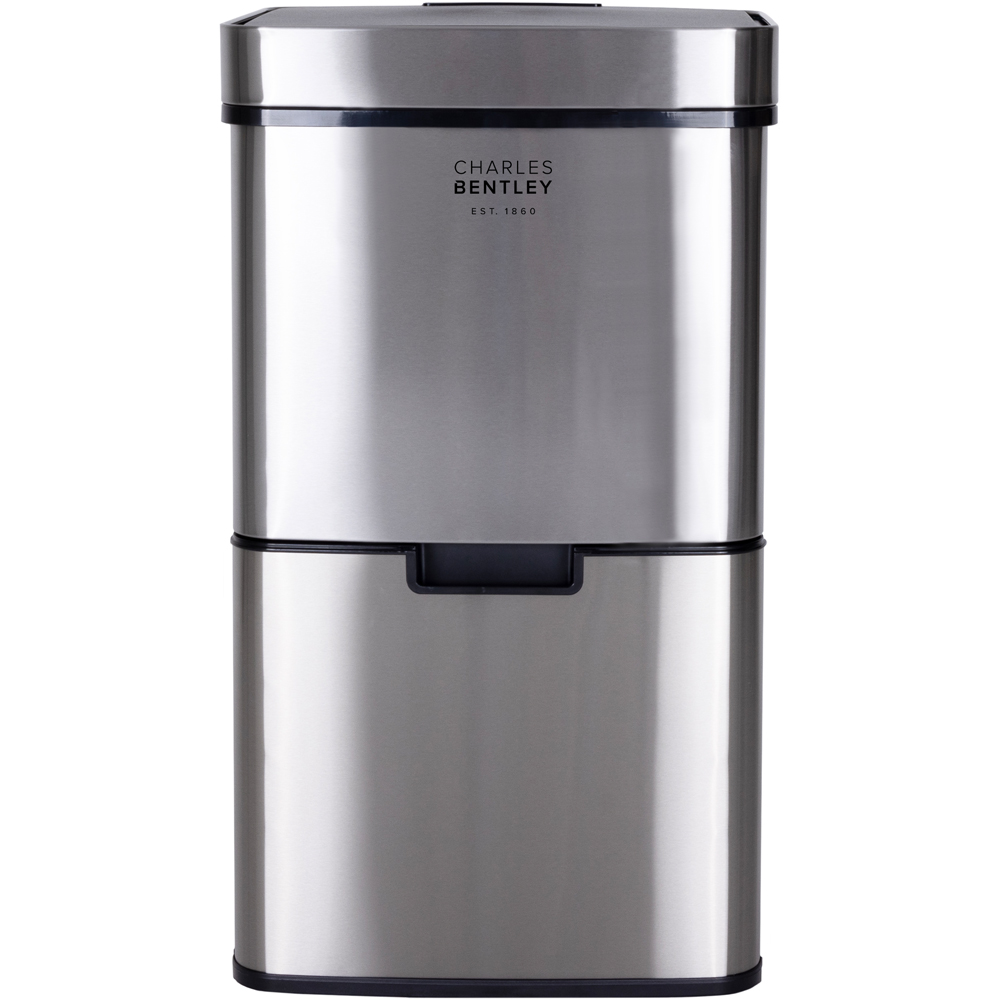 Charles Bentley Silver Sensor Bin 62L Image 3