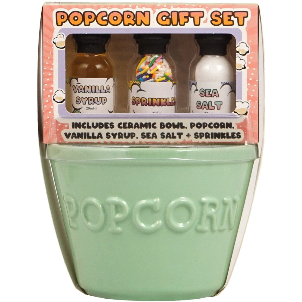 Popcorn Gift Set - Green Image 1