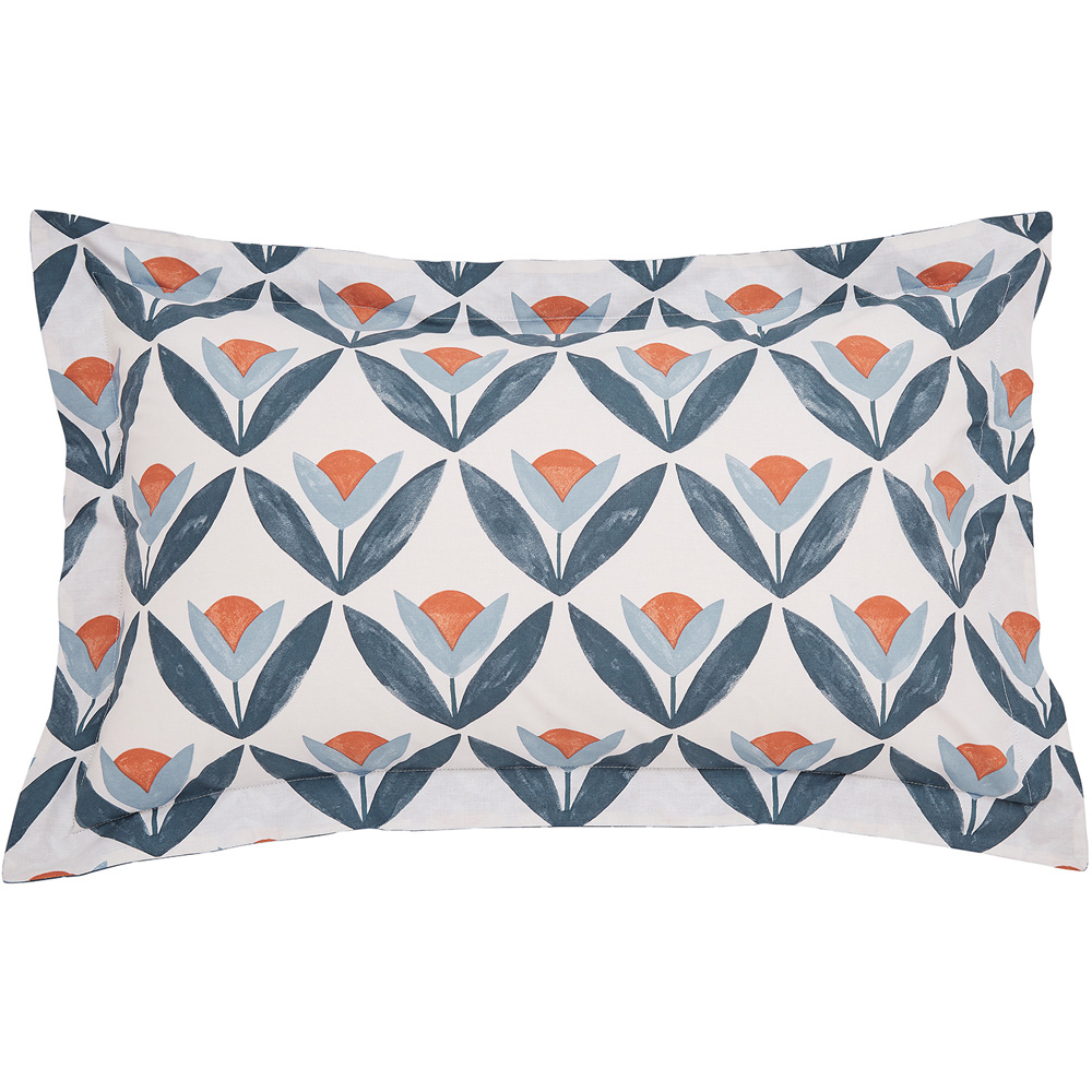 Scion Tulip Trellis King Size Navy Duvet Set Image 2