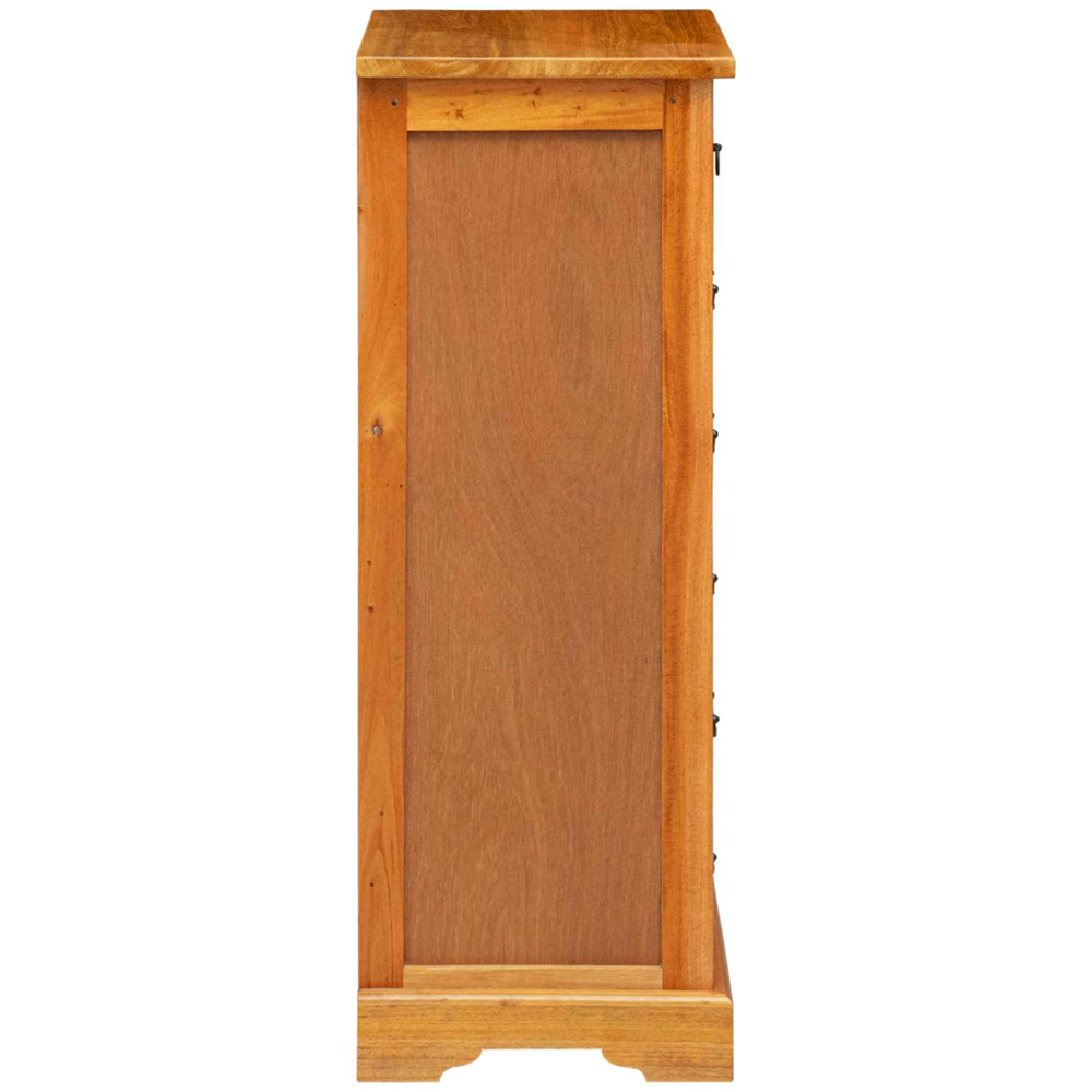 vidaXL 7 Drawer Brown Tall Chest of Drawers Image 6