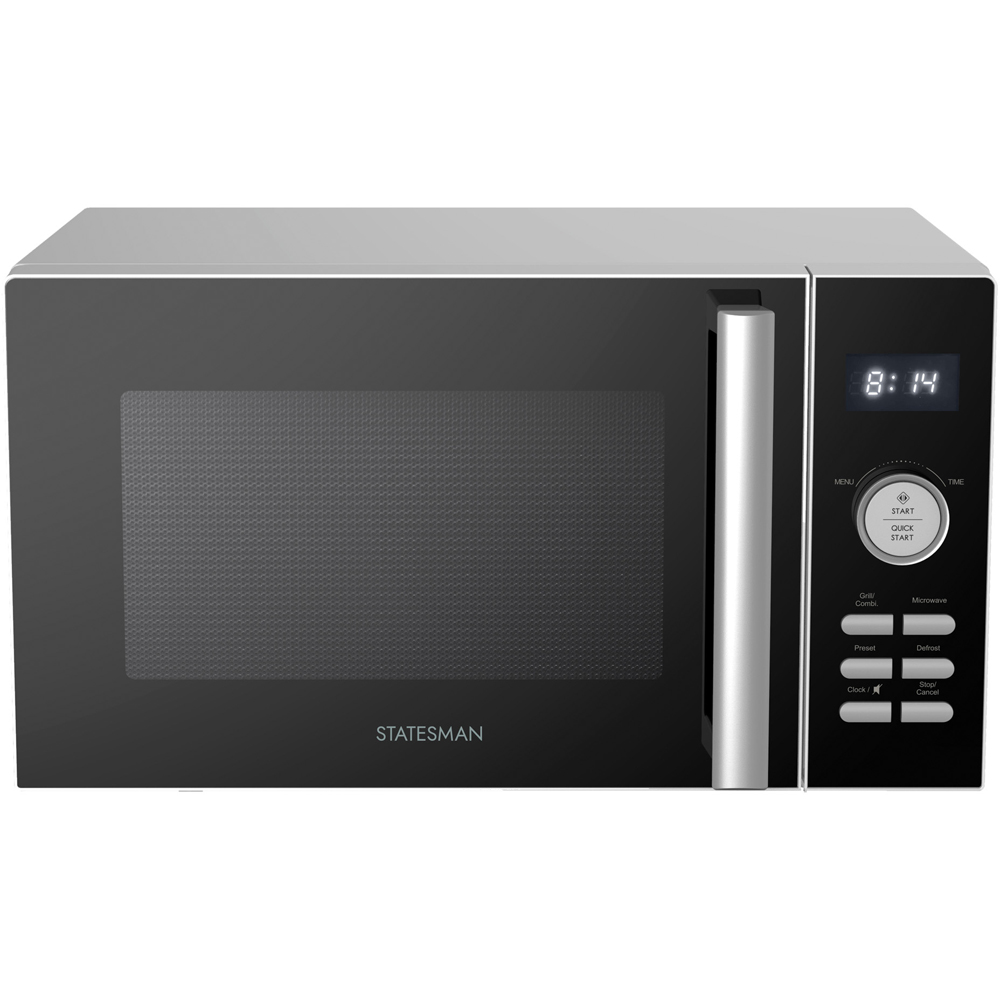Statesman SKMS0923DSS Silver 23L Digital Solo Microwave 900W Image 3