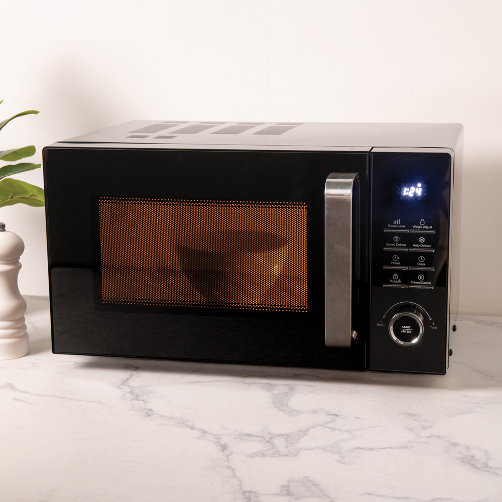 23L Solo Function Digital Microwave Black Image 2