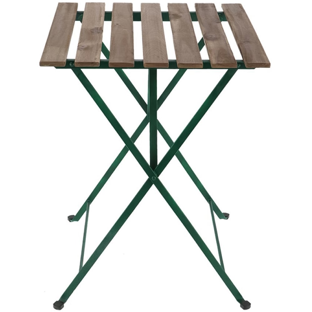 Fallen Fruits French Wood and Metal Bistro Table Image 3