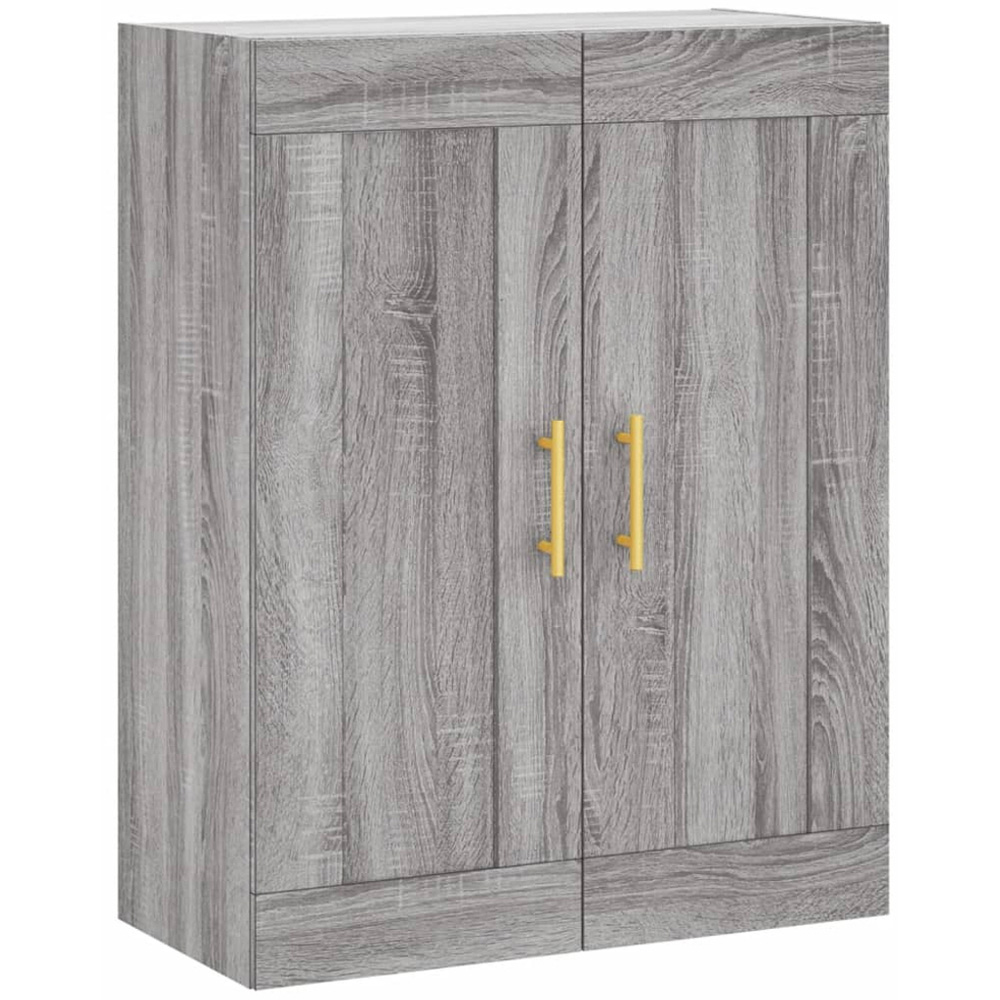vidaXL 4 Door Grey Sonoma Highboard Image 5
