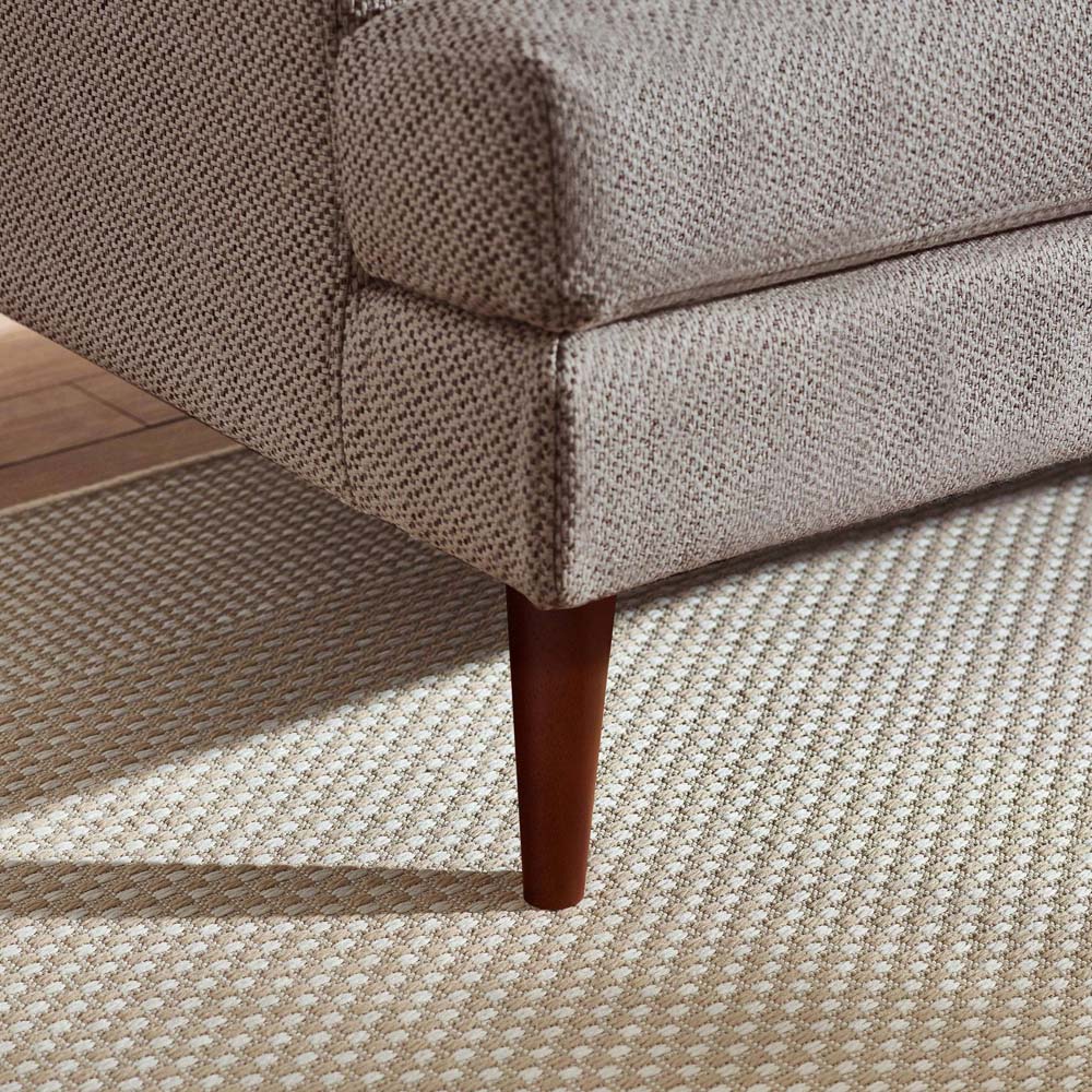 Julian Bowen Daisy 2 Seater Coyote Grey Chenille Upholstered Compact Sofa Image 5