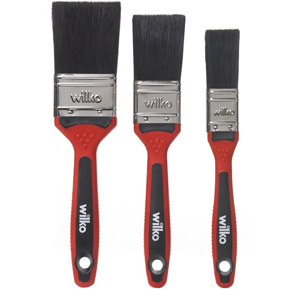 Wilko 3 Pack Brush Set Image 1