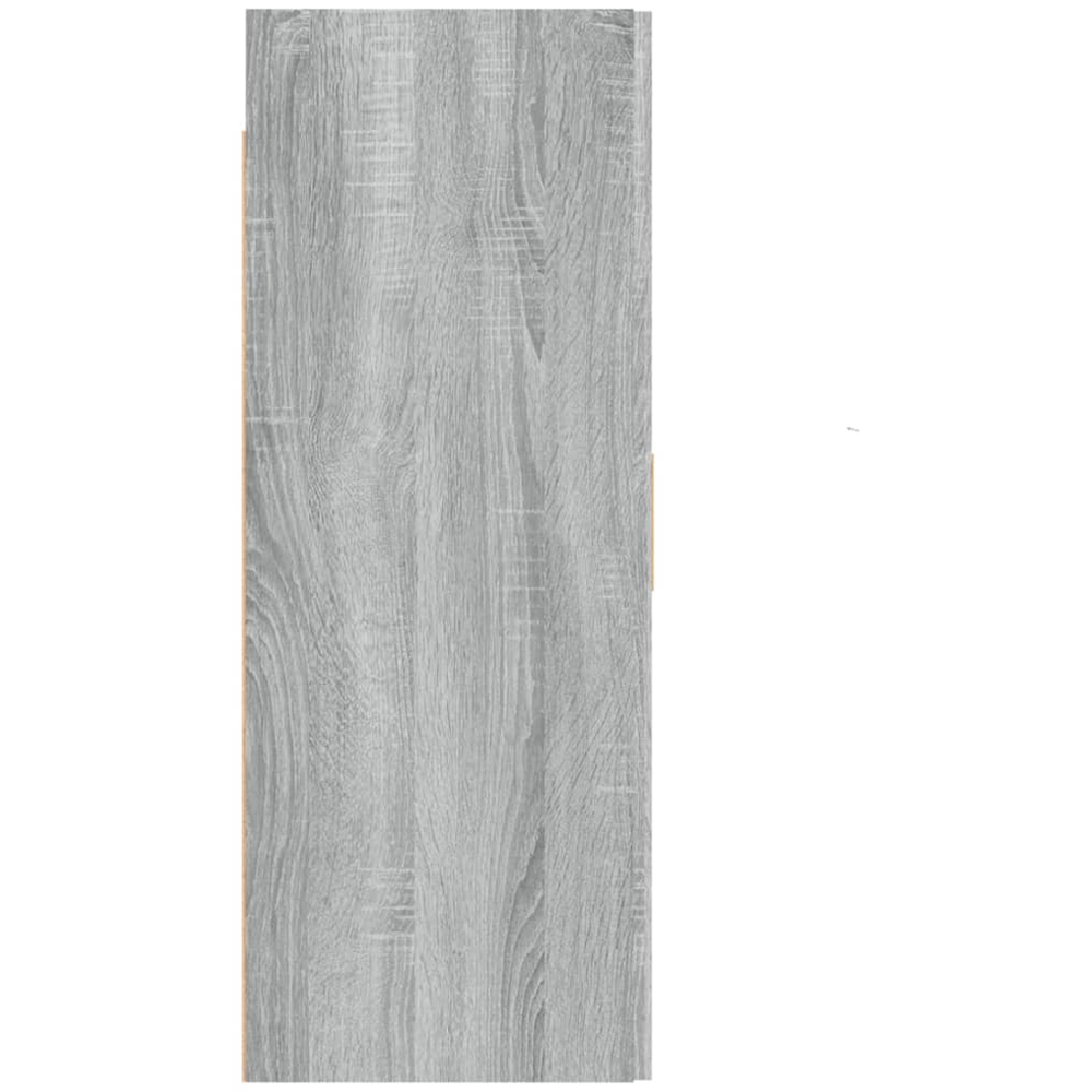 vidaXL 2 Door Grey Sonoma Wall Mounted Cabinet Image 7