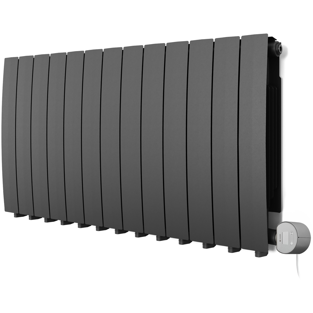 Terma Bergamo Wi-Fi Graphite Grey Electric Radiator 1500W 590 x 1040mm Image 1