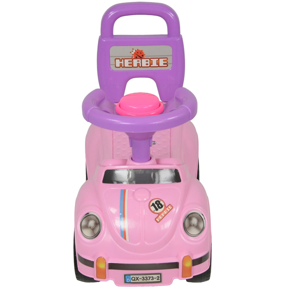MoVe Toddler Pink Ride On Push Car Image 2