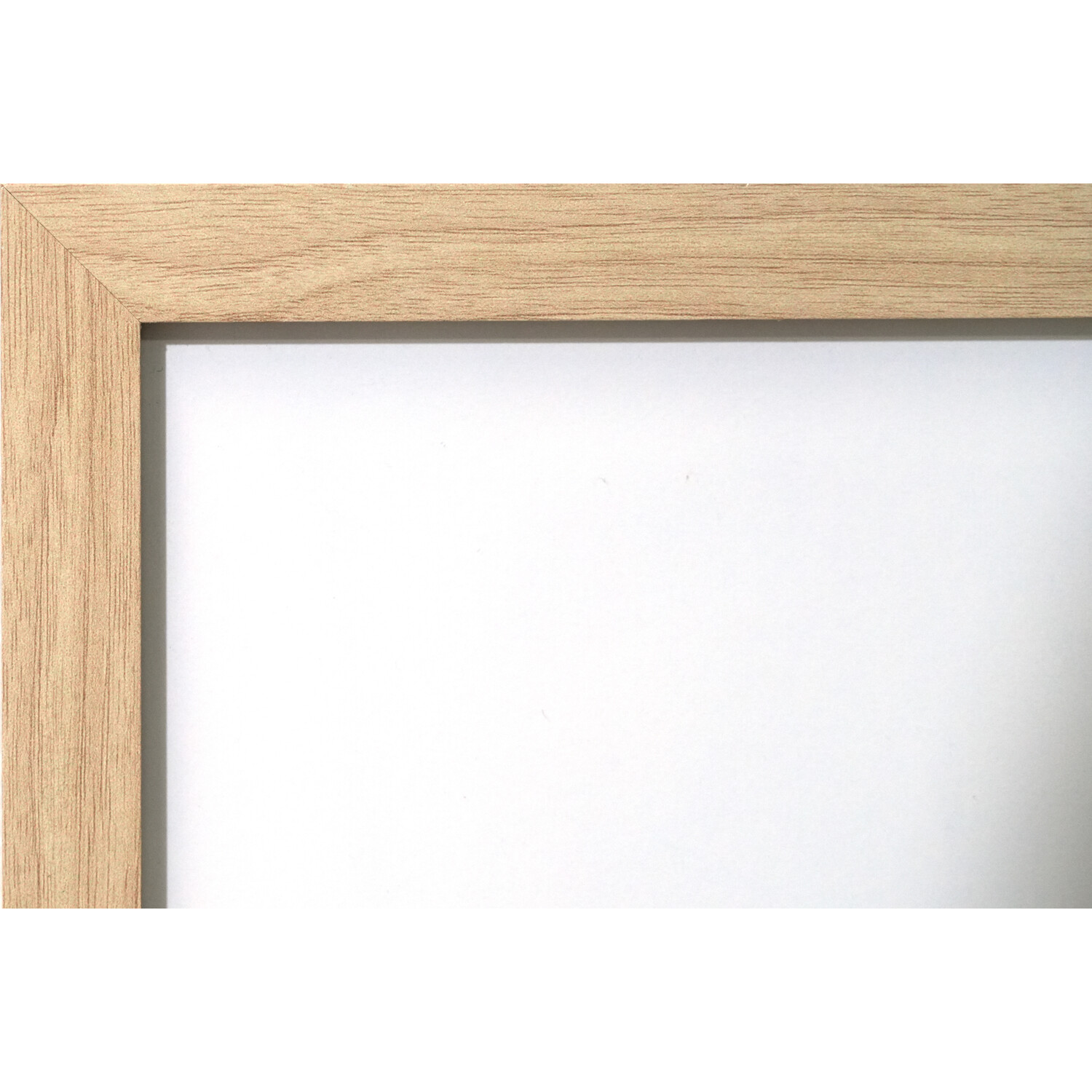 Wood Effect Wall Mounted Photo Frame Natural 7 x 5 inch Image 3
