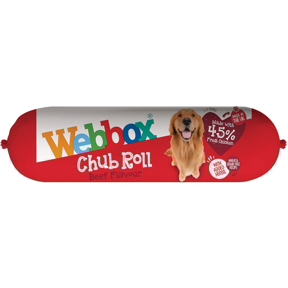 Webbox Beef Flavour Chub Roll Dog Treat 720g Image