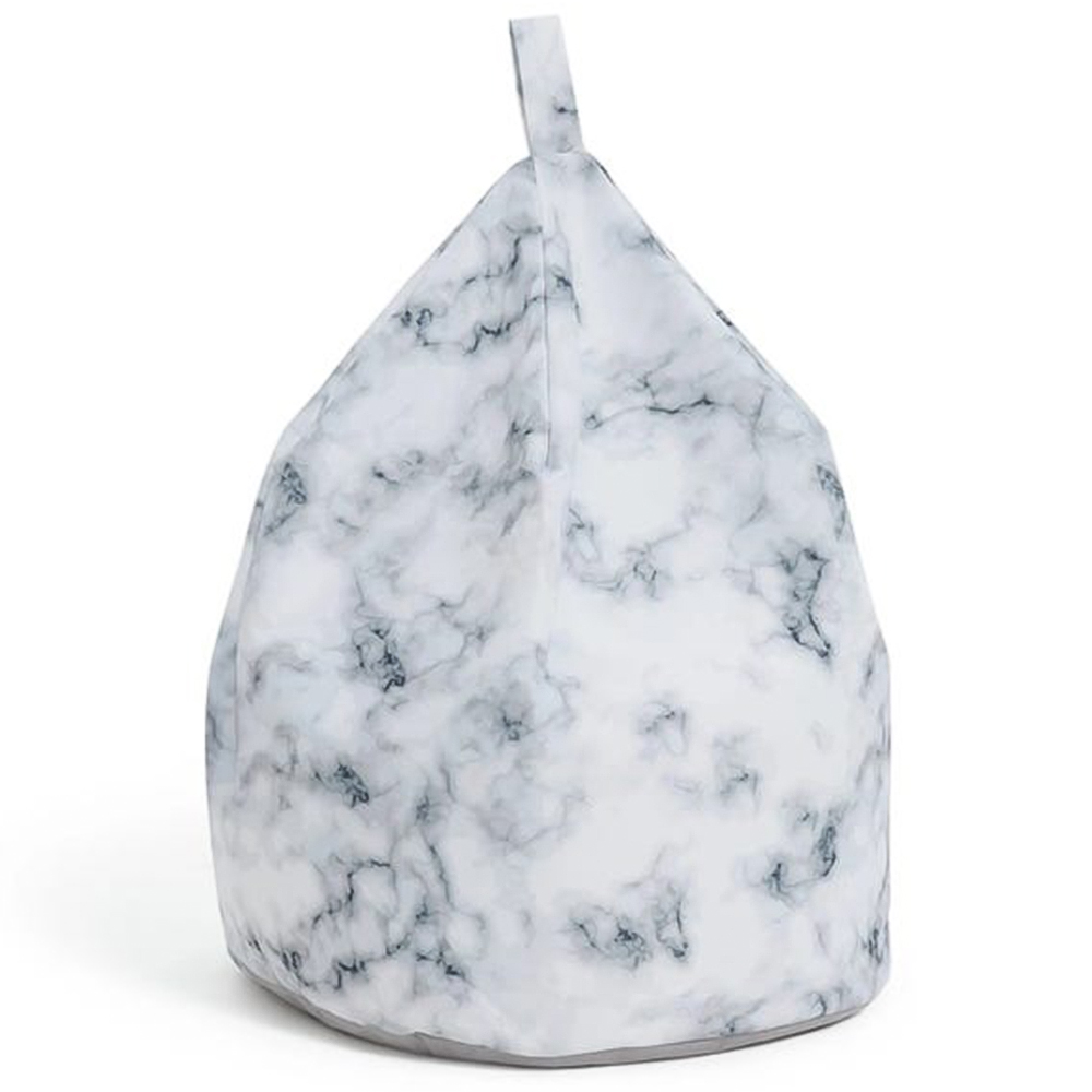 Kaikoo Marble Print Bean Bag Image 2