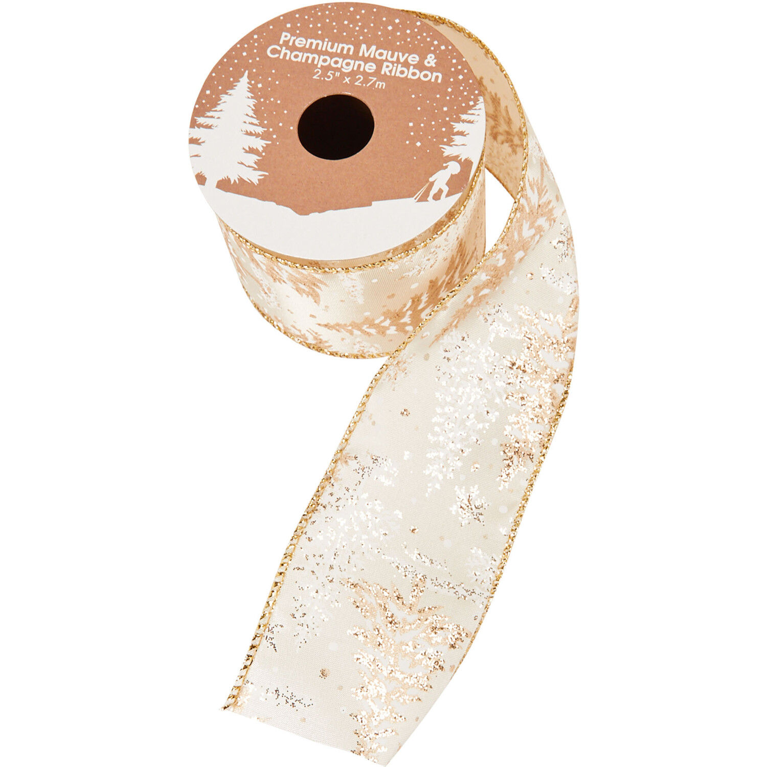 Mauve or Champagne Premium Ribbon Image 6