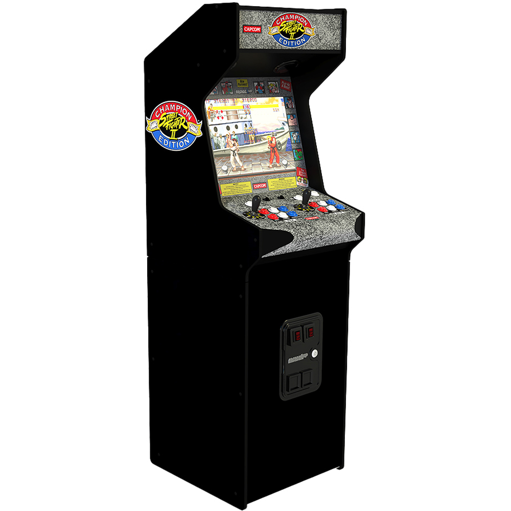 Arcade1Up Street Fighter Deluxe Arcade Machine Image 1