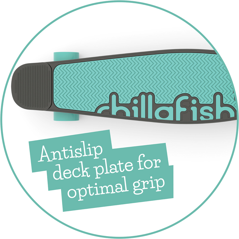 Chillafish SkatieSkootie 2 in 1 Mint 4 Wheel Skateboard Image 5
