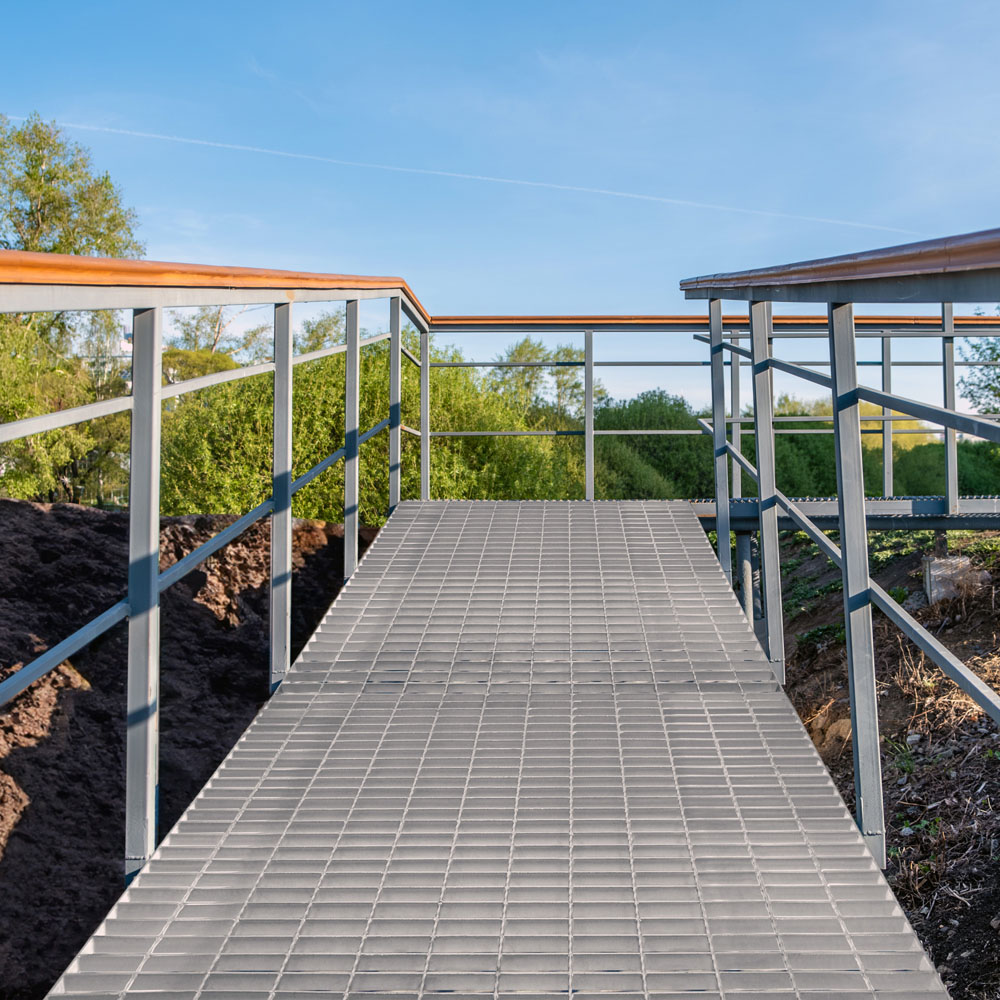 Monstershop Galvanised Grating 100 x 90cm Image 2