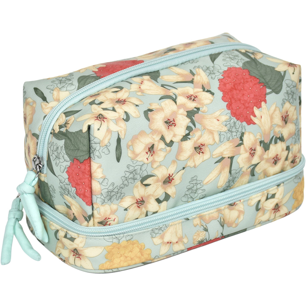 Avilo Floral Design Cosmetic Bag Image 1
