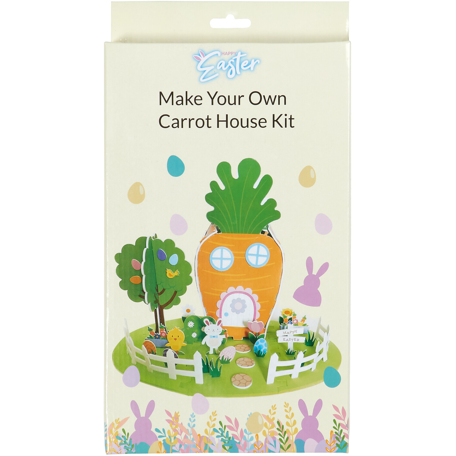 Easter Make Your Own Carrot House Kit Image 1