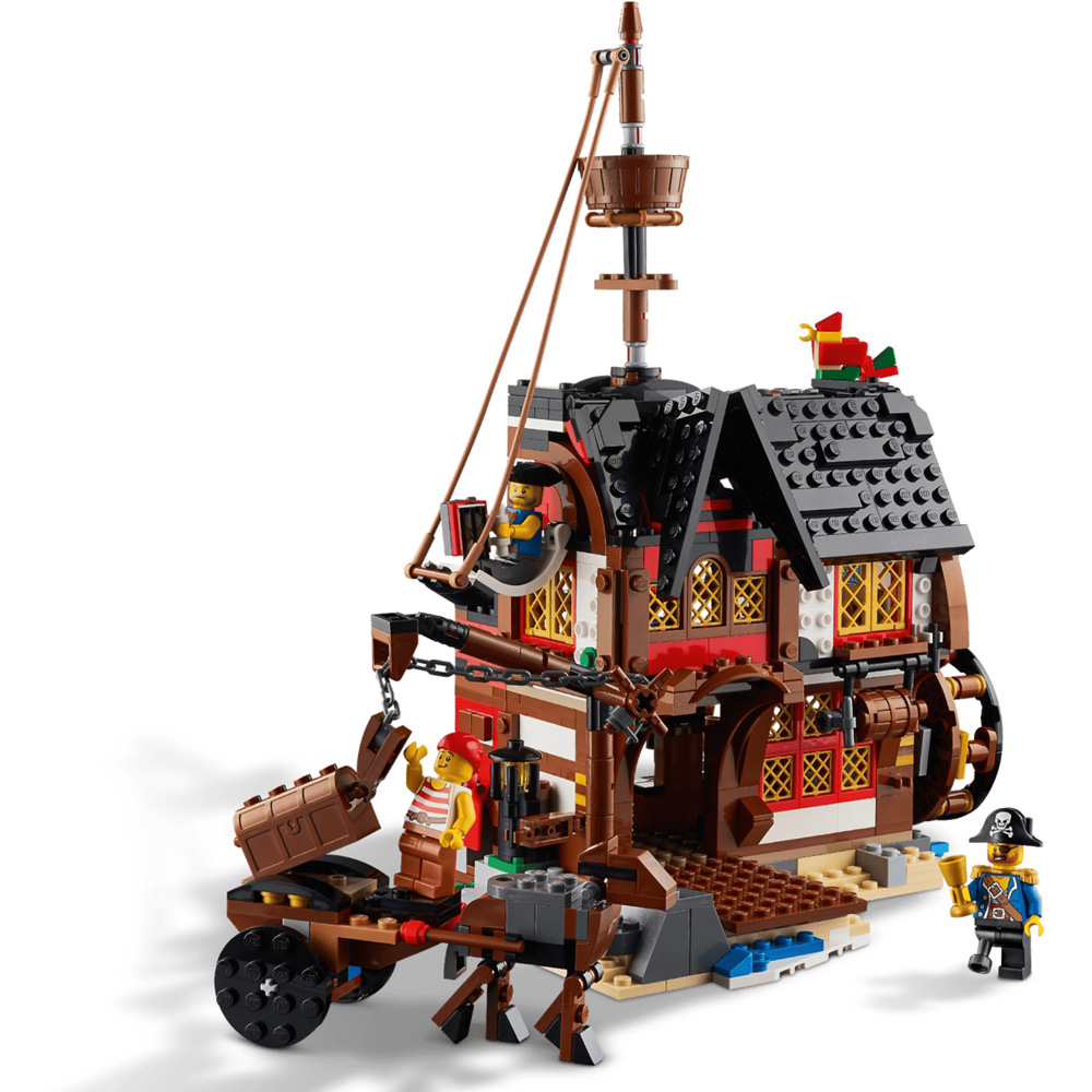 LEGO Creator 31109 Pirate Ship Building Set 1260 Piece Image 4