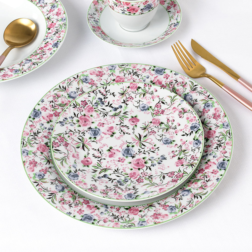 Waterside Bloomsbury Floral Pattern 35 Piece Dinner Set Image 2