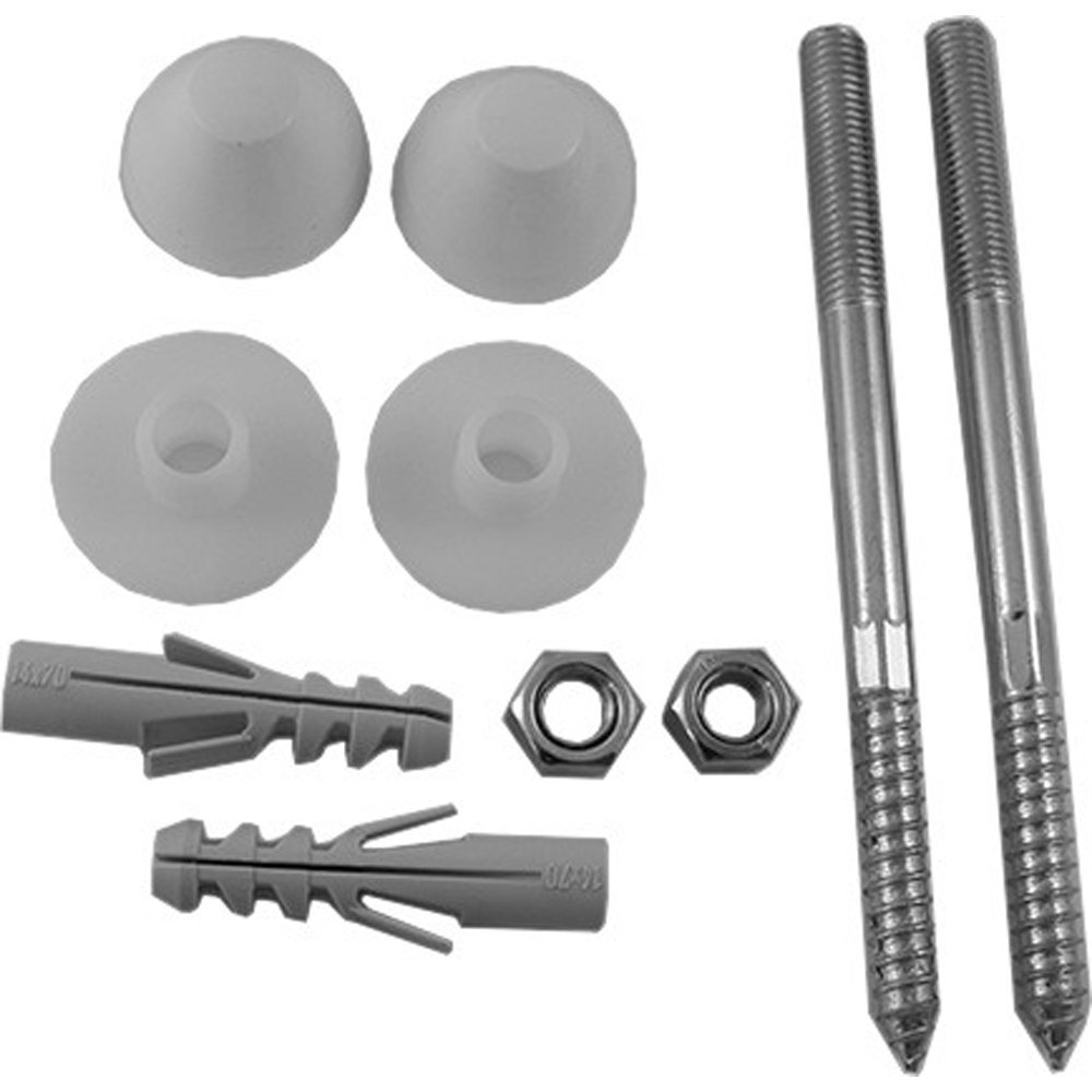 Duravit Wall Mounted Toilet Mounting Fixings 325 x 180 x 35mm Image 1