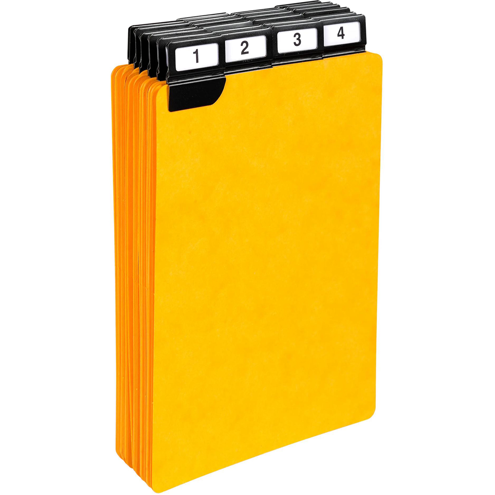 Exacompta Black A-Z Guide Card 210 x 148mm 24 Pack Image 6