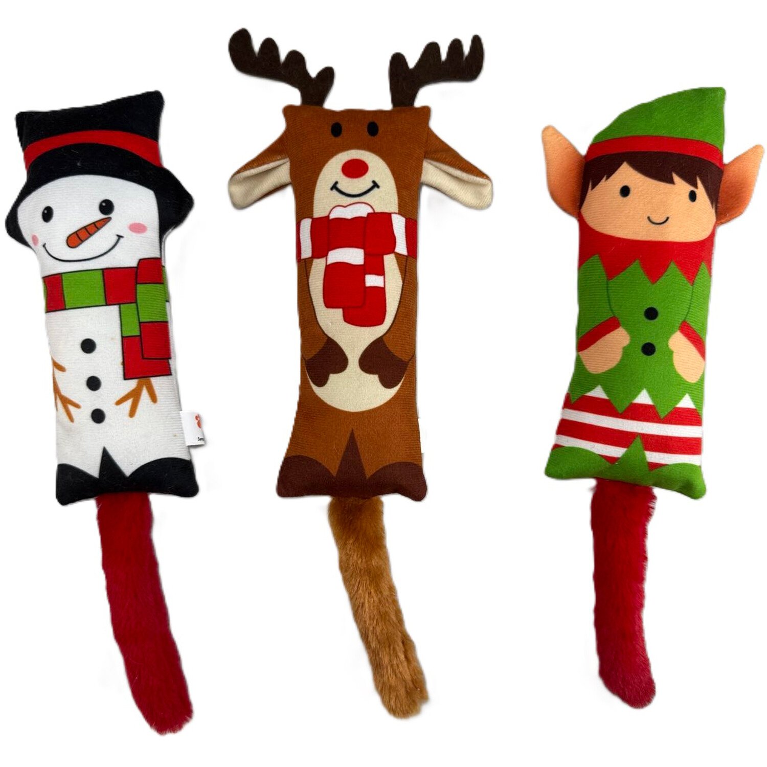 Festive Kicker Dog Toy Image 5