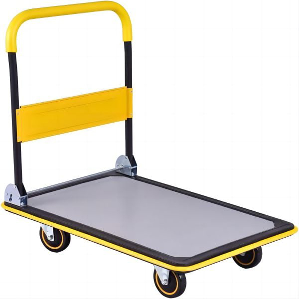 Costway Folding Platform Dolly Cart Image 1