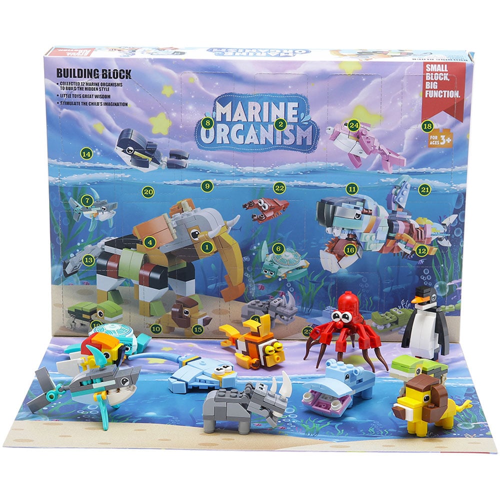Living and Home Kids Christmas Party Gift Blind Box Toy Set 24 Piece Image 1