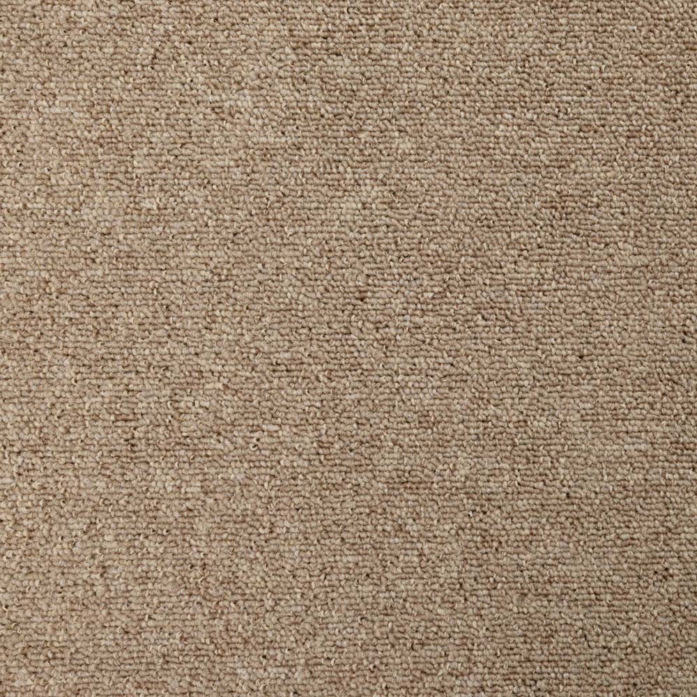 Tufted Loop Carpet Tile Beige Image 1