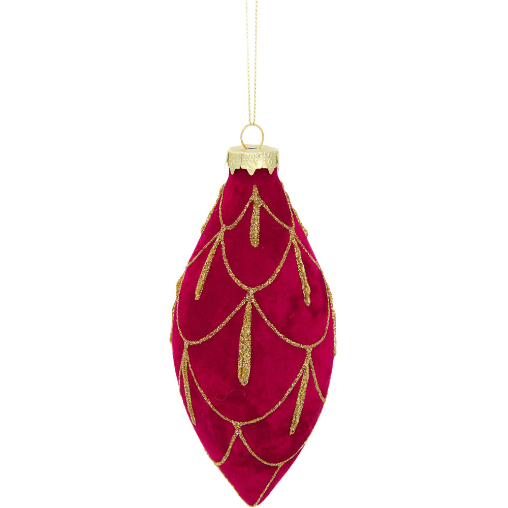 Flocked Glitter Detailed Droplet Image 3