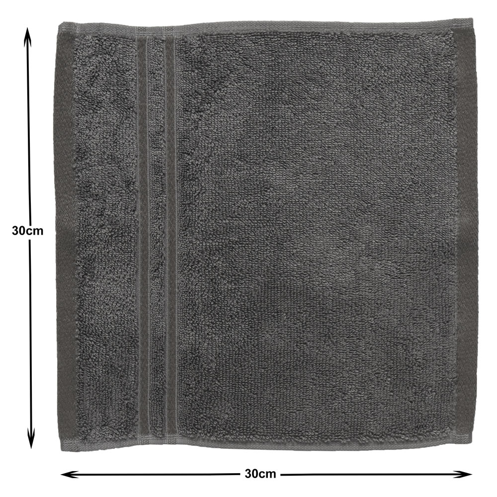Wilko Best Charcoal Face Cloth Wilko