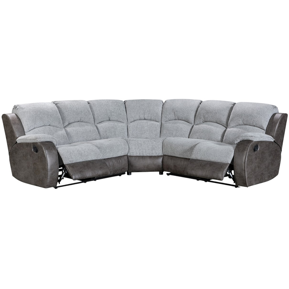 Charleston Corner 7 Seater Sofa Grey Image 5