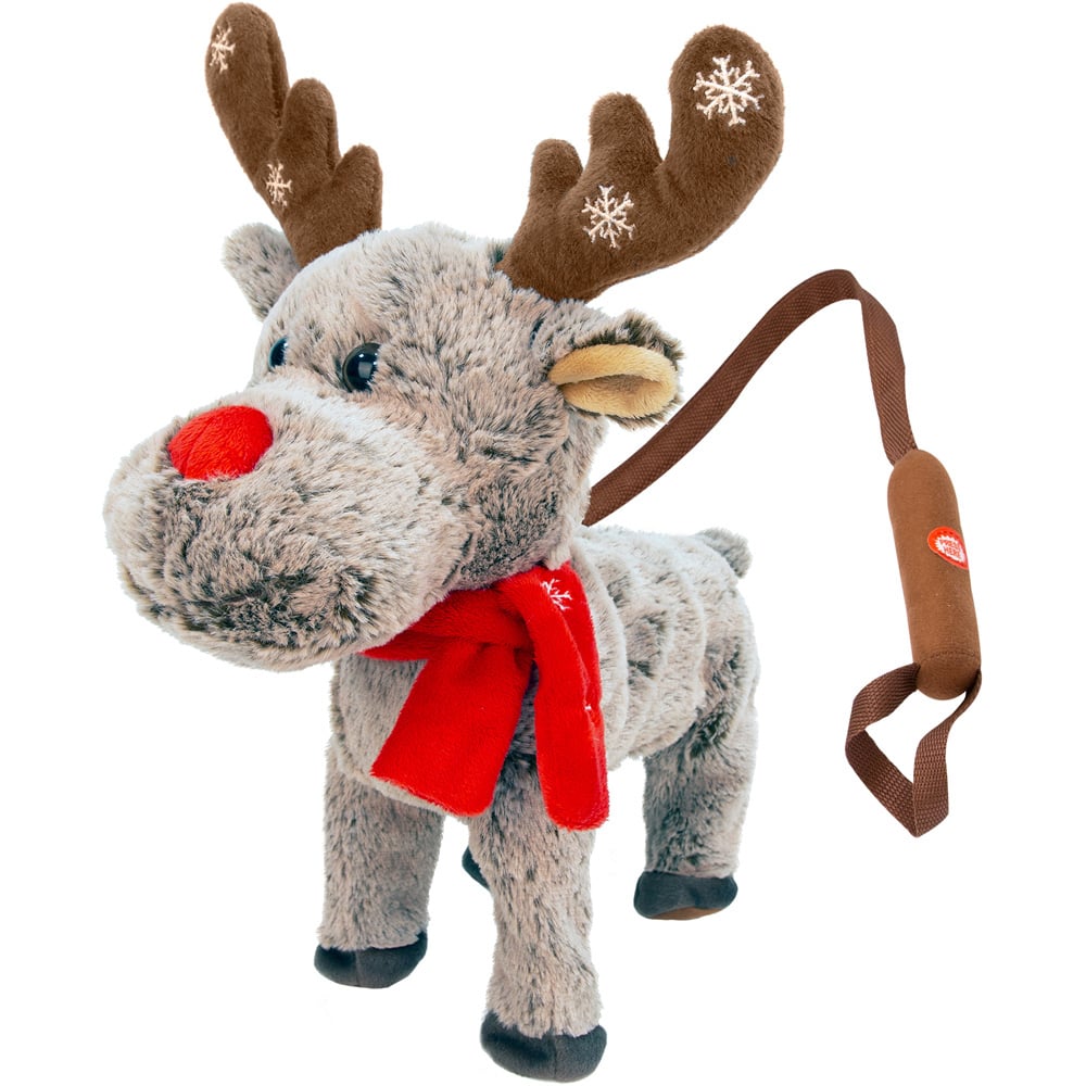 The Christmas Workshop Walking Musical Reindeer  Image 1